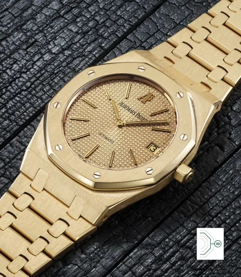 Audemars Piguet Royal Oak 15002BA 39mm Yellow gold Champagne