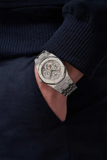 Audemars Piguet Royal Oak Perpetual Calendar 25829ST 39mm Stainless steel Skeletonized 3