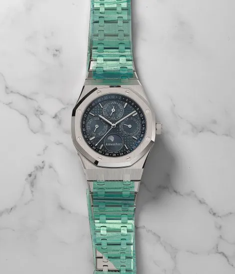 Audemars Piguet Royal Oak Perpetual Calendar 26574ST 41mm Stainless steel Blue