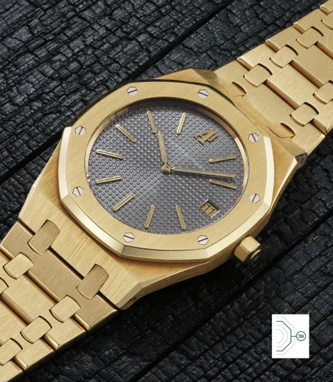 Audemars Piguet Royal Oak Jubilée 14802BA 39mm 18k yellow gold Grey