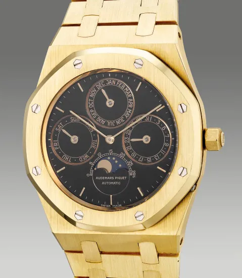 Audemars Piguet Royal Oak Perpetual Calendar 25554BA 39mm Yellow gold Black