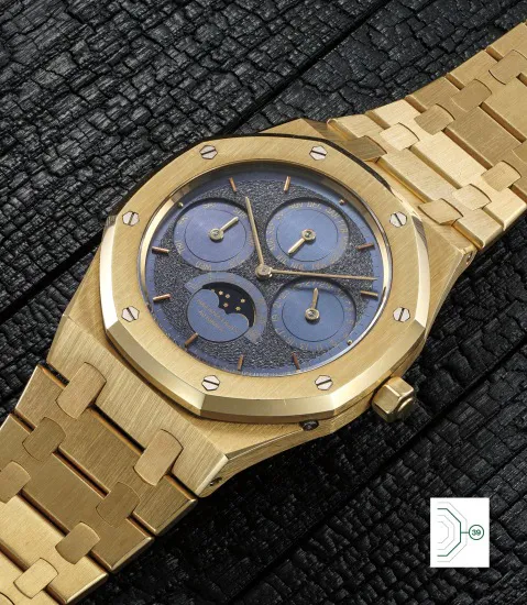 Audemars Piguet Royal Oak 25654BA 39mm Yellow gold Blue