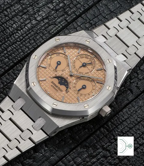 Audemars Piguet Royal Oak Perpetual Calendar 25820PT 39mm Platinum Salmon