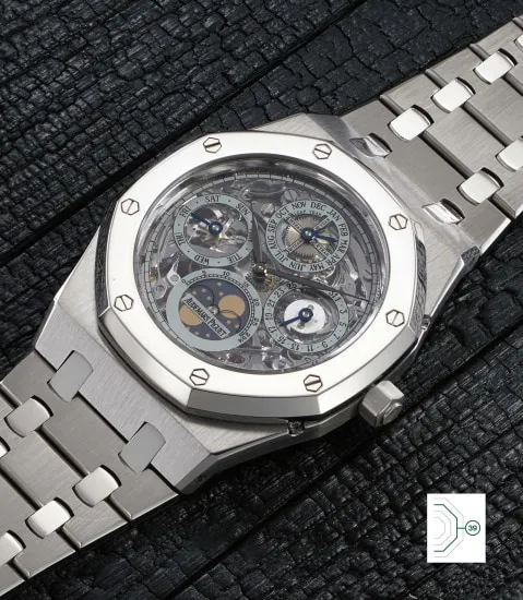 Audemars Piguet Royal Oak Perpetual Calendar 25829SP 39mm Platinum and Stainless steel Skeletonized