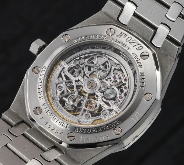 Audemars Piguet Royal Oak Perpetual Calendar 25829SP 39mm Platinum and Stainless steel Skeletonized 1