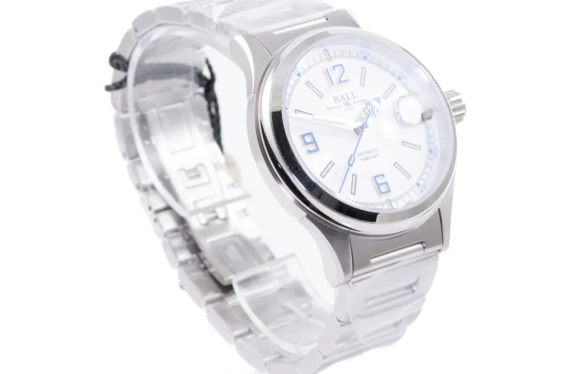 Ball Fireman Racer NM2088C-S2J-WHBE 40mm Stainless steel White 3