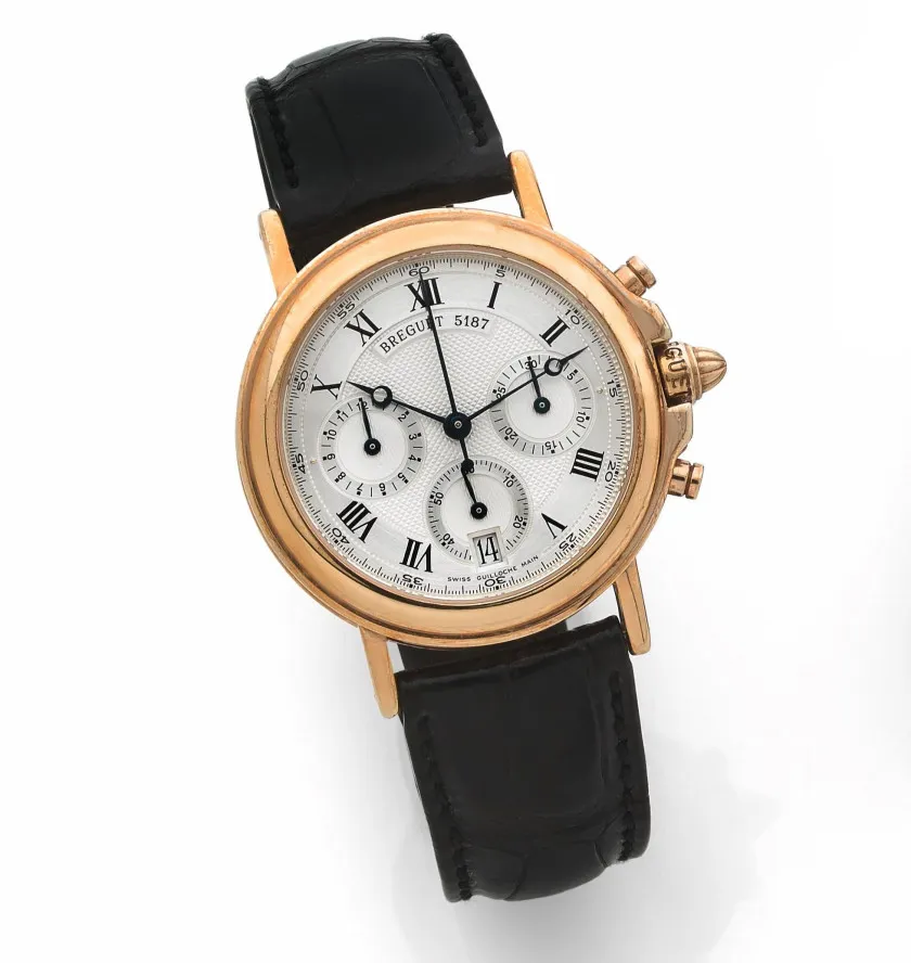 Breguet 3460 35mm Yellow gold Silver