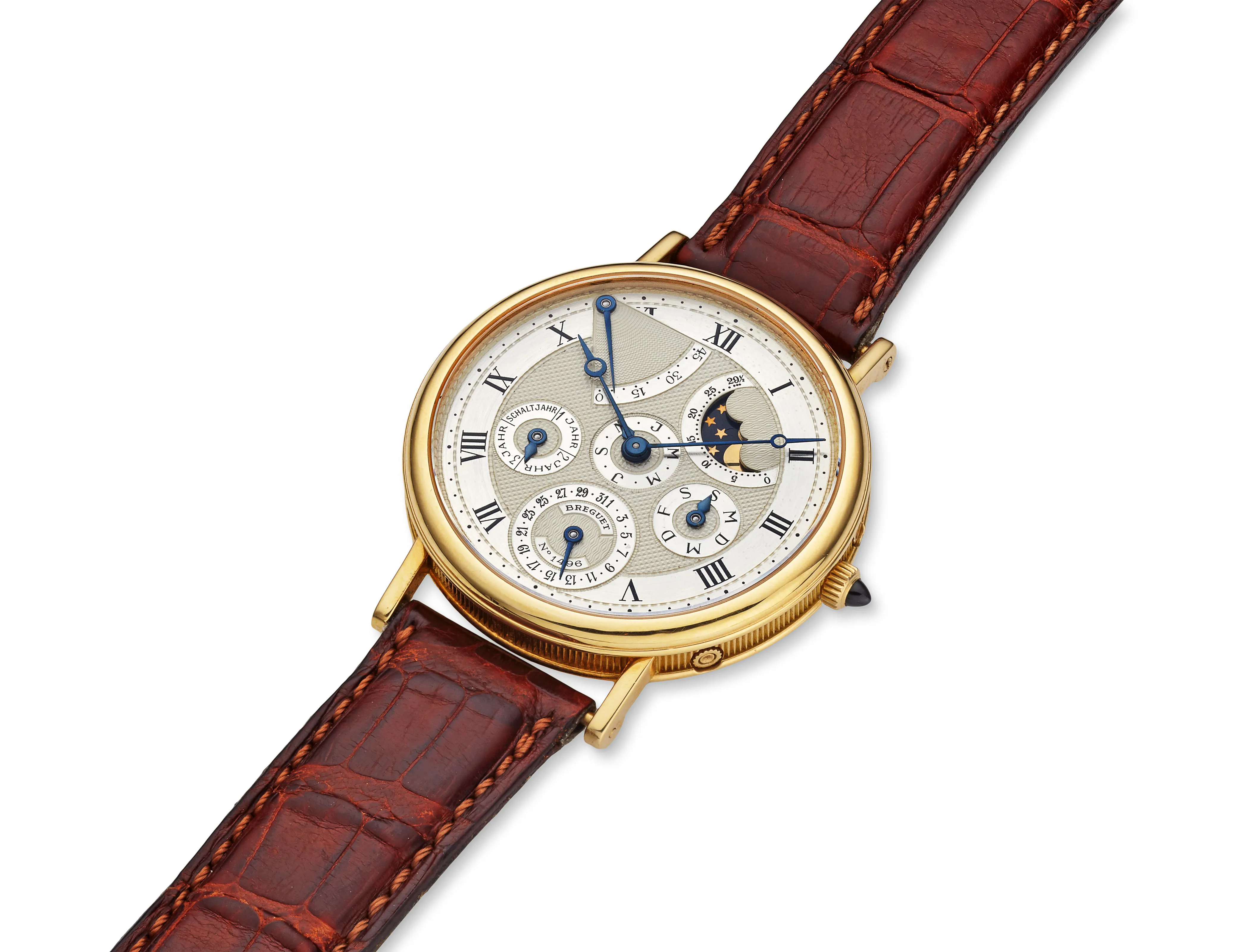 Breguet Classique 3310 36mm Yellow gold White guilloché 1