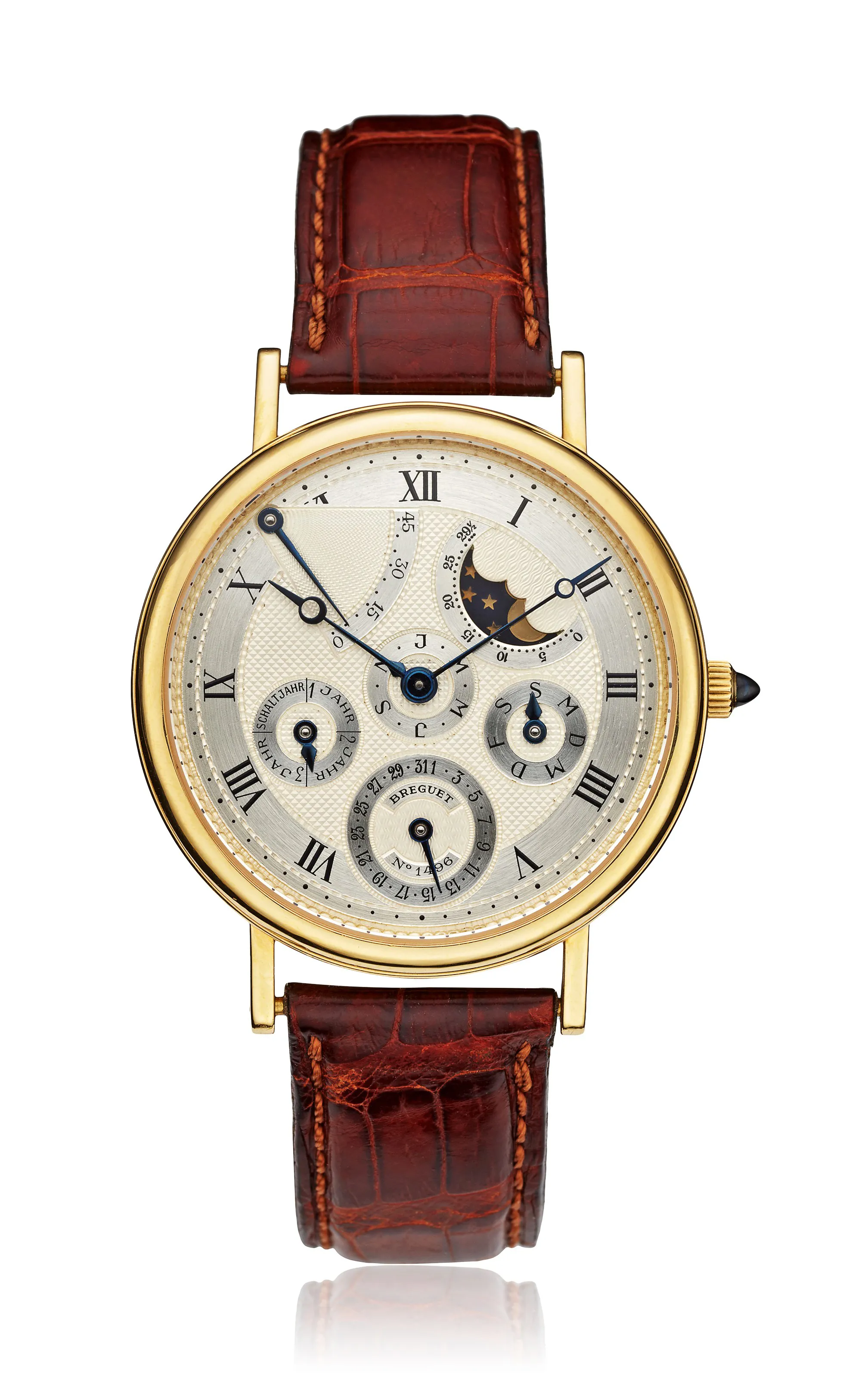 Breguet Classique 3310 36mm Yellow gold White guilloché