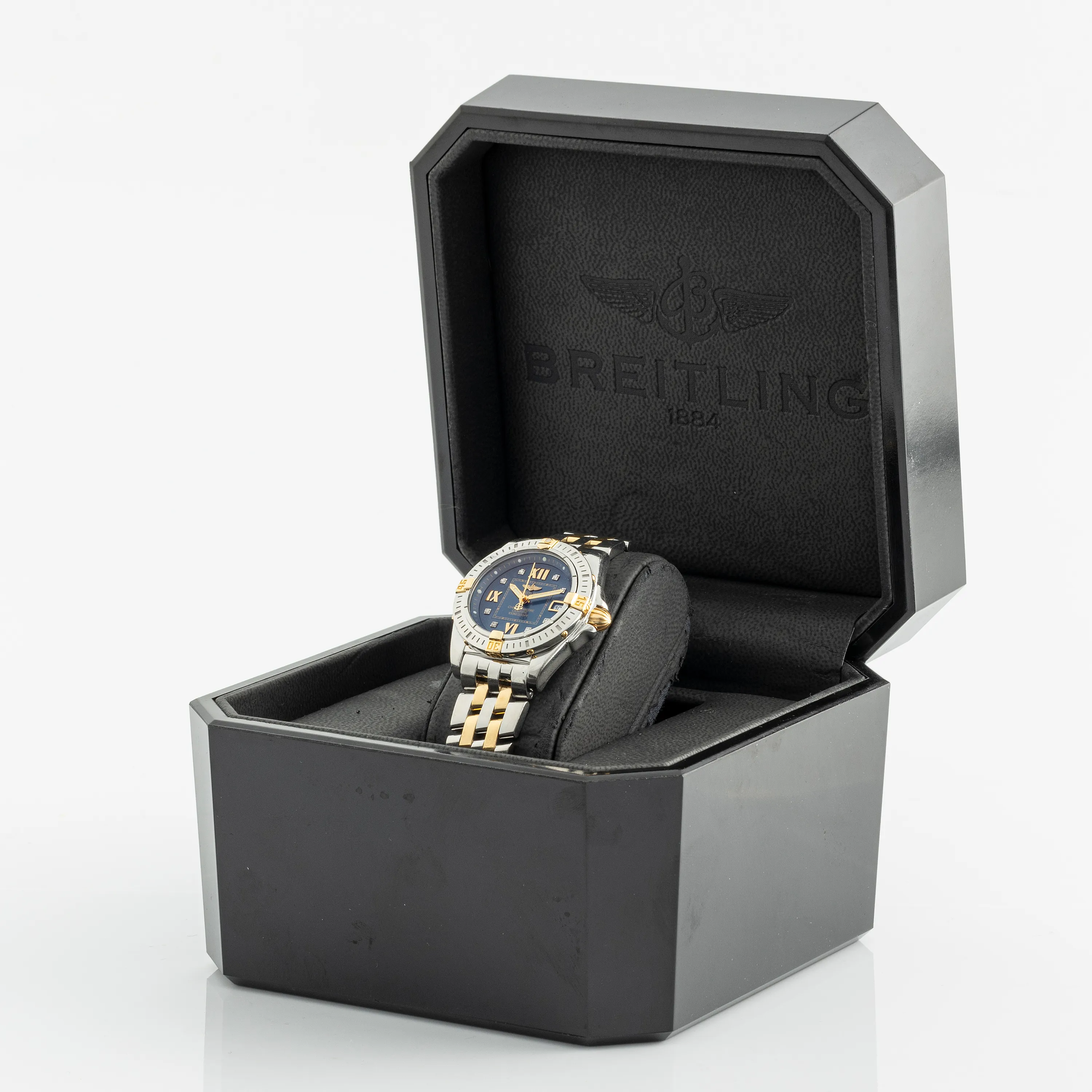 Breitling Galactic B71356 32mm Yellow gold and Stainless steel Blue 4