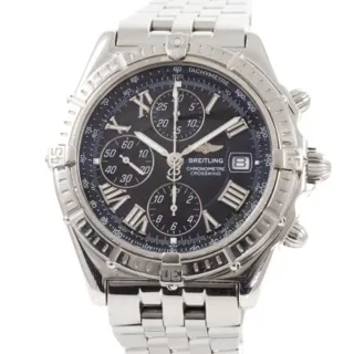 Breitling Crosswind A13355 Stainless steel Black