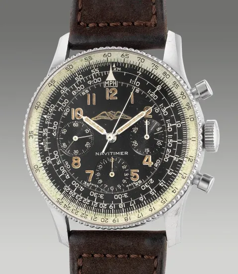 Breitling Navitimer 806 40mm Stainless steel Black