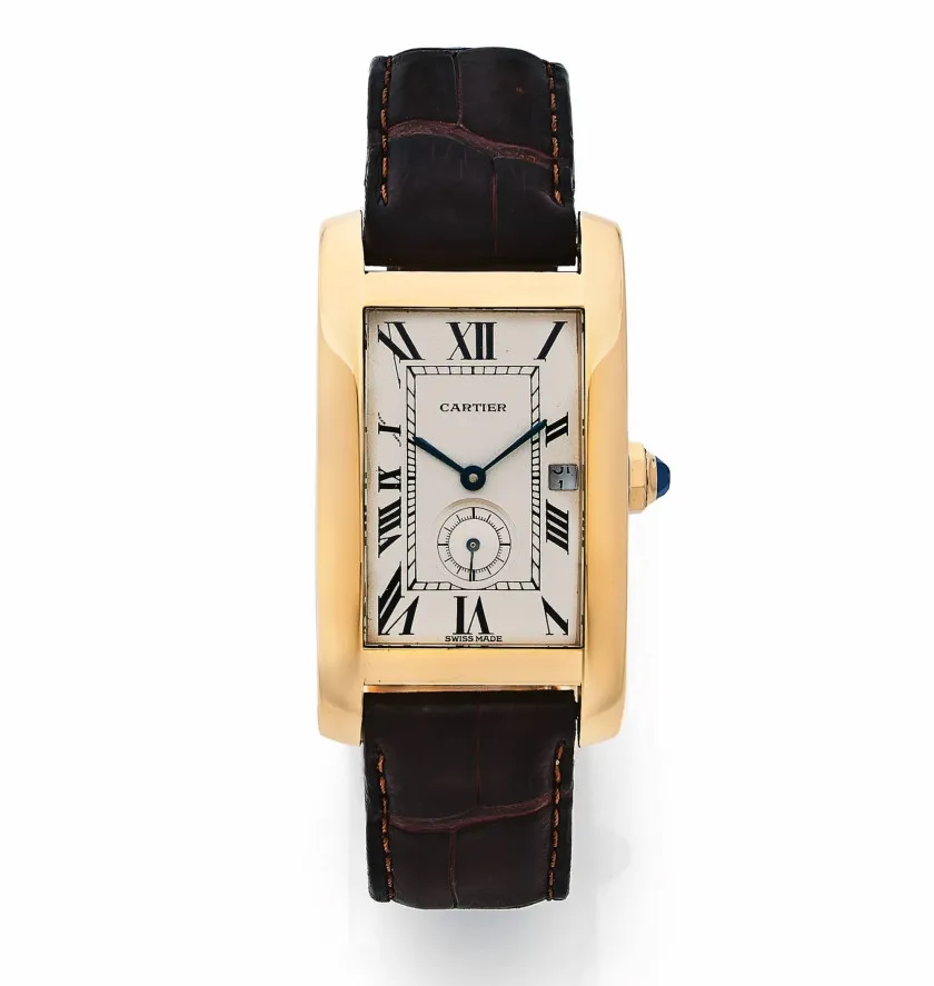 Cartier American Tank 811905 / 000656