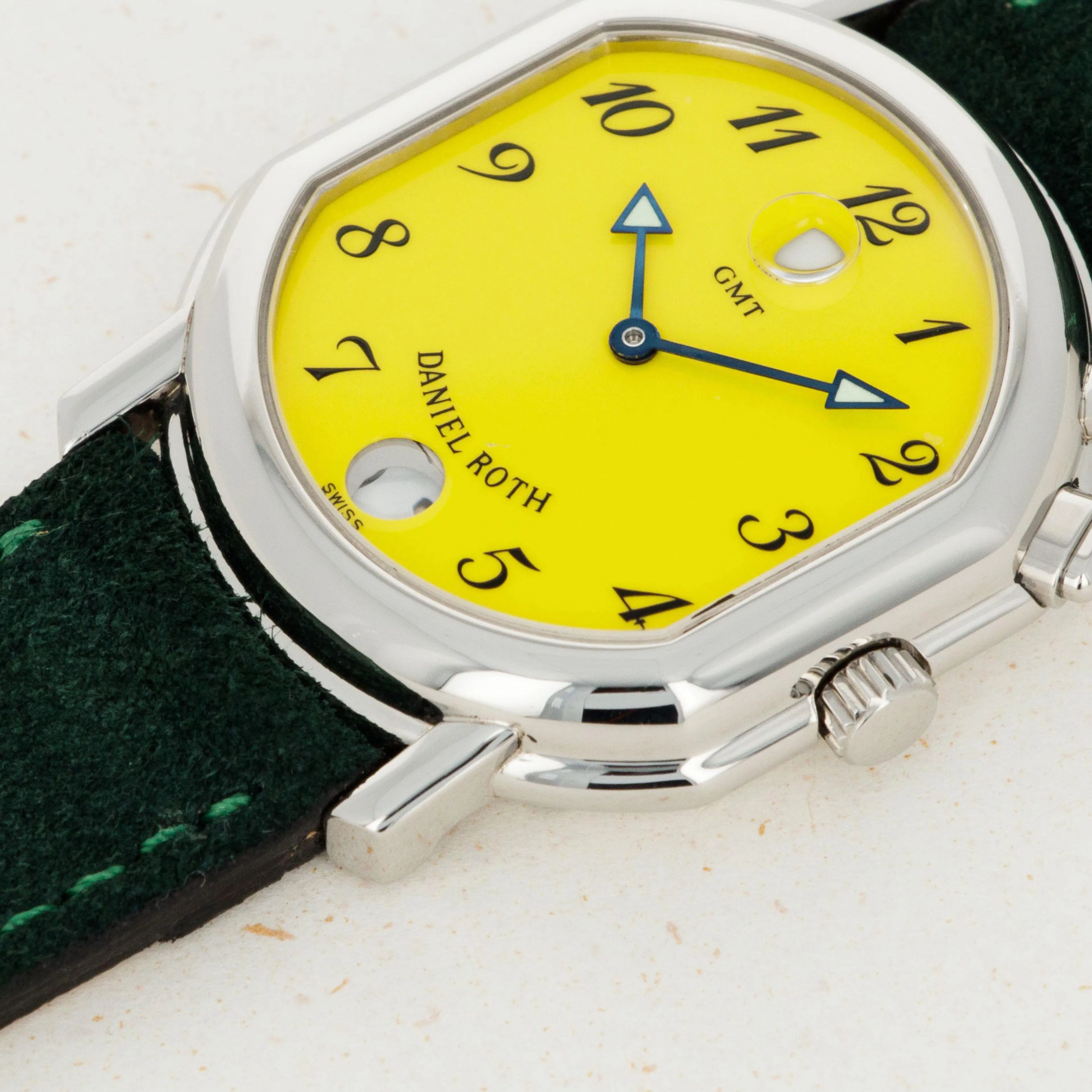 Daniel Roth GMT Numero 1 35mm Stainless steel Yellow 2