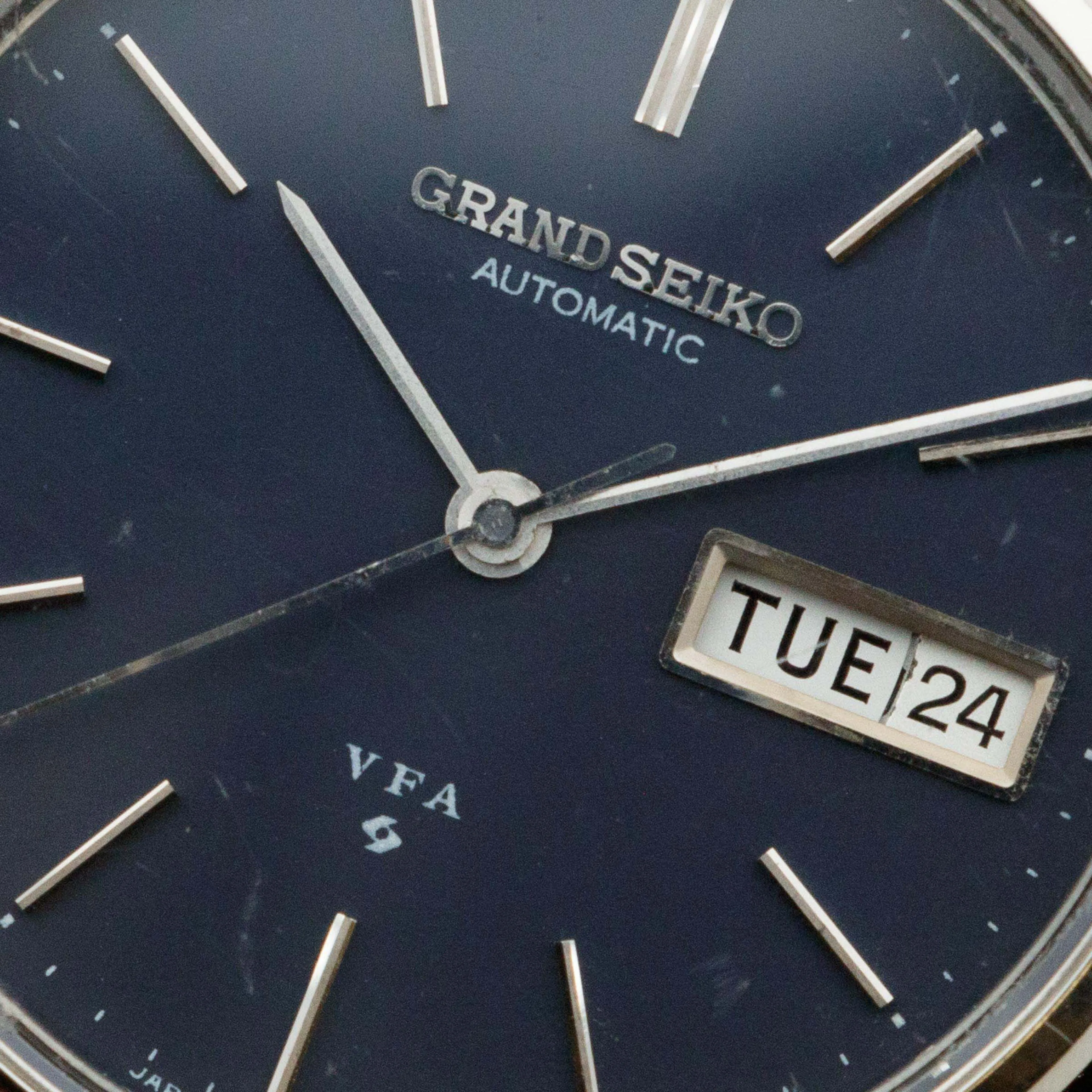 Grand Seiko VFA 6186-8000-G 37mm Stainless steel Blue 10