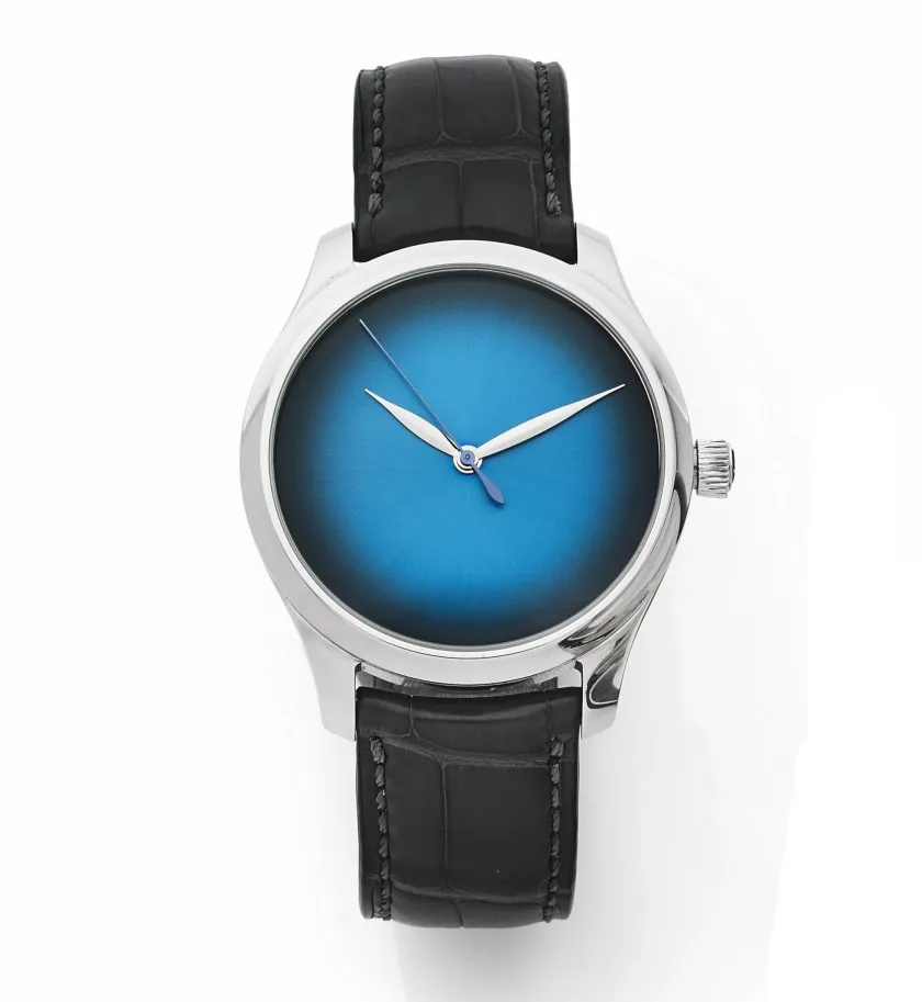 H. Moser & Cie. Endeavour 1200 40mm Stainless steel Blue