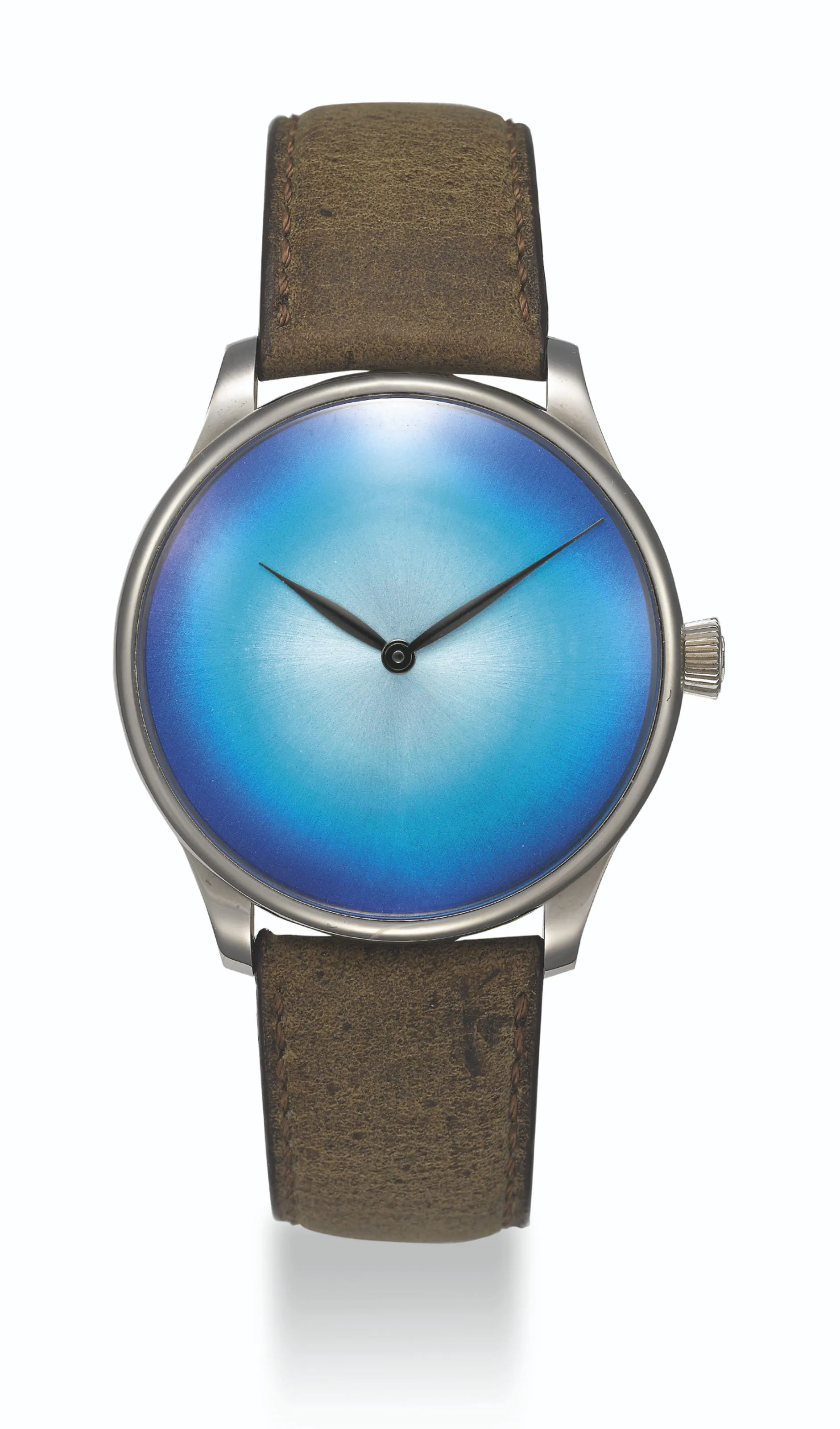 H. Moser & Cie. Venturer 43mm White gold Blue “fumé”