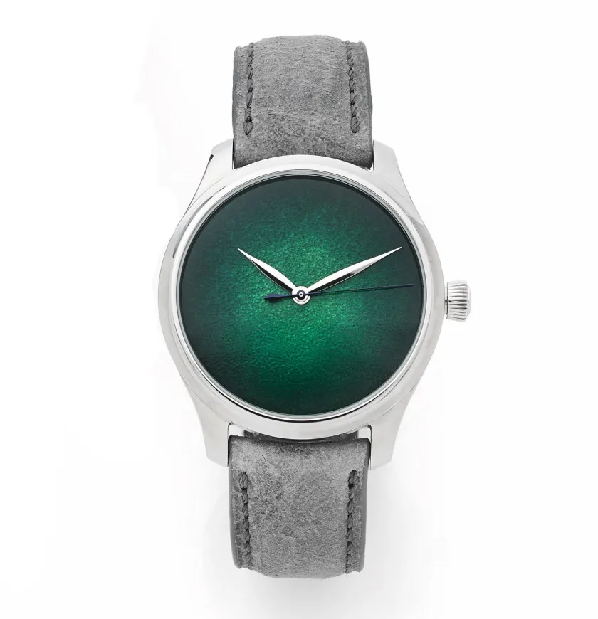 H. Moser & Cie. Endeavour 1200-1233 40mm Stainless steel Green