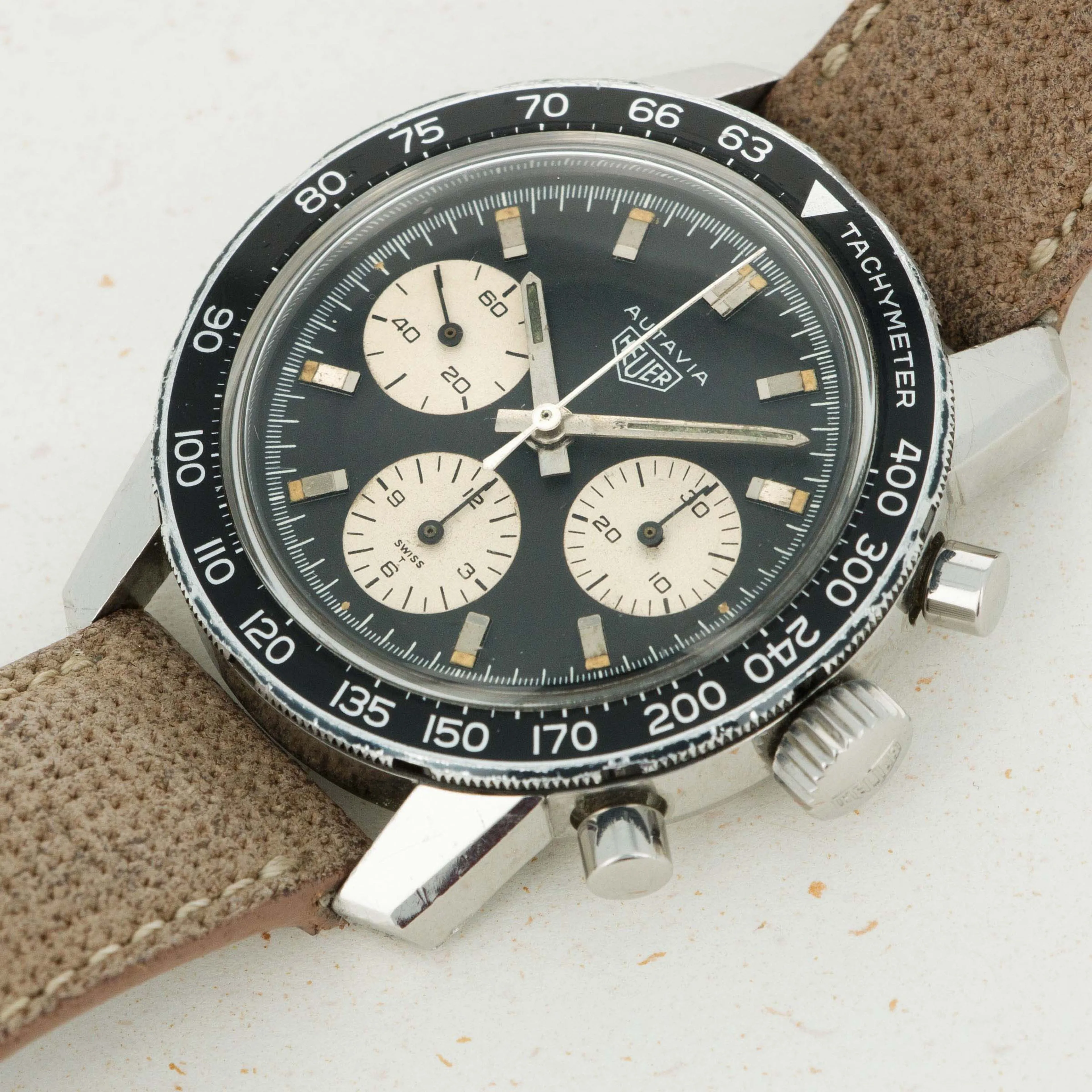 Heuer 2446C 40mm Stainless steel 2