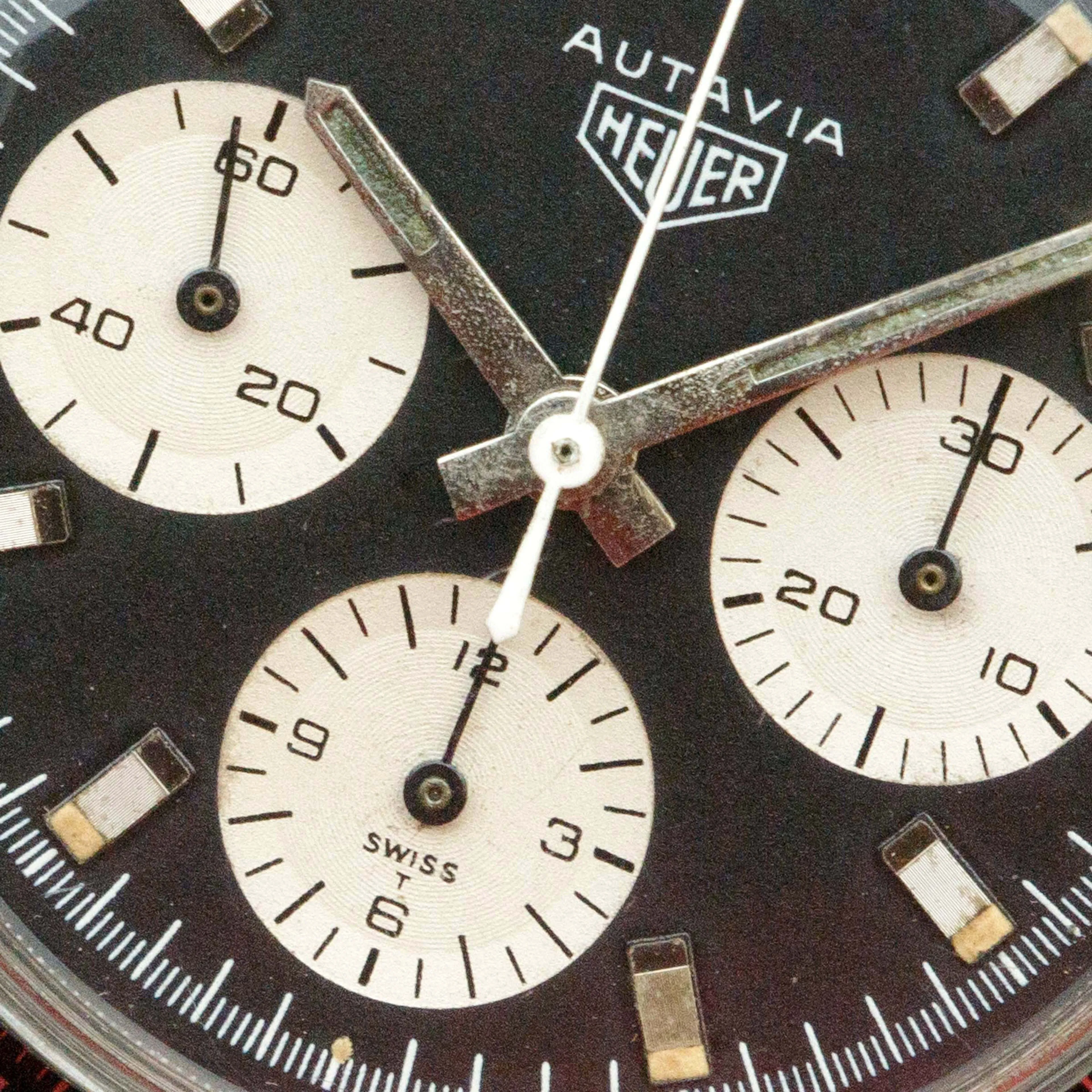 Heuer 2446C 40mm Stainless steel 10