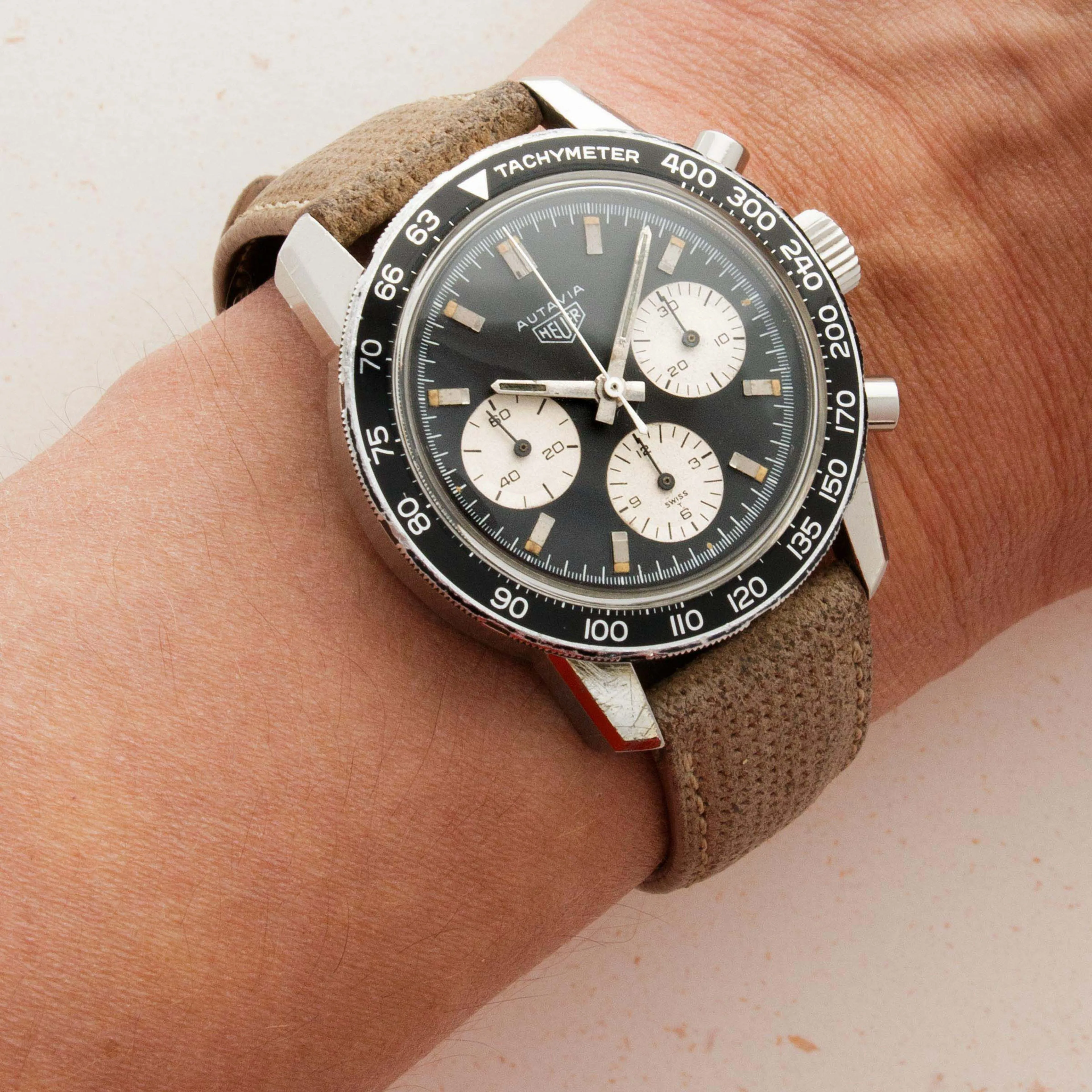 Heuer 2446C 40mm Stainless steel 13