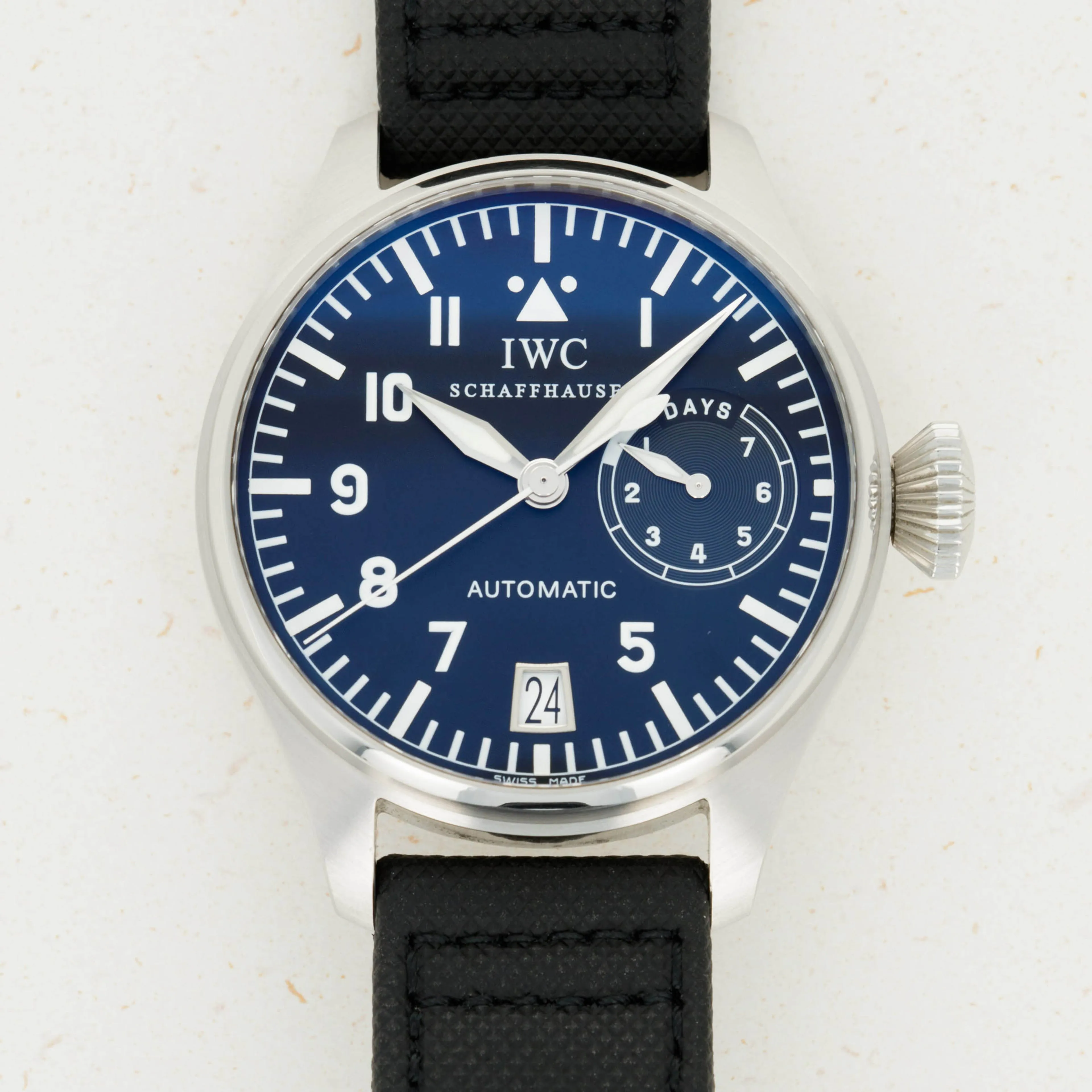 IWC Big Pilot IW500201 46mm Stainless steel Black