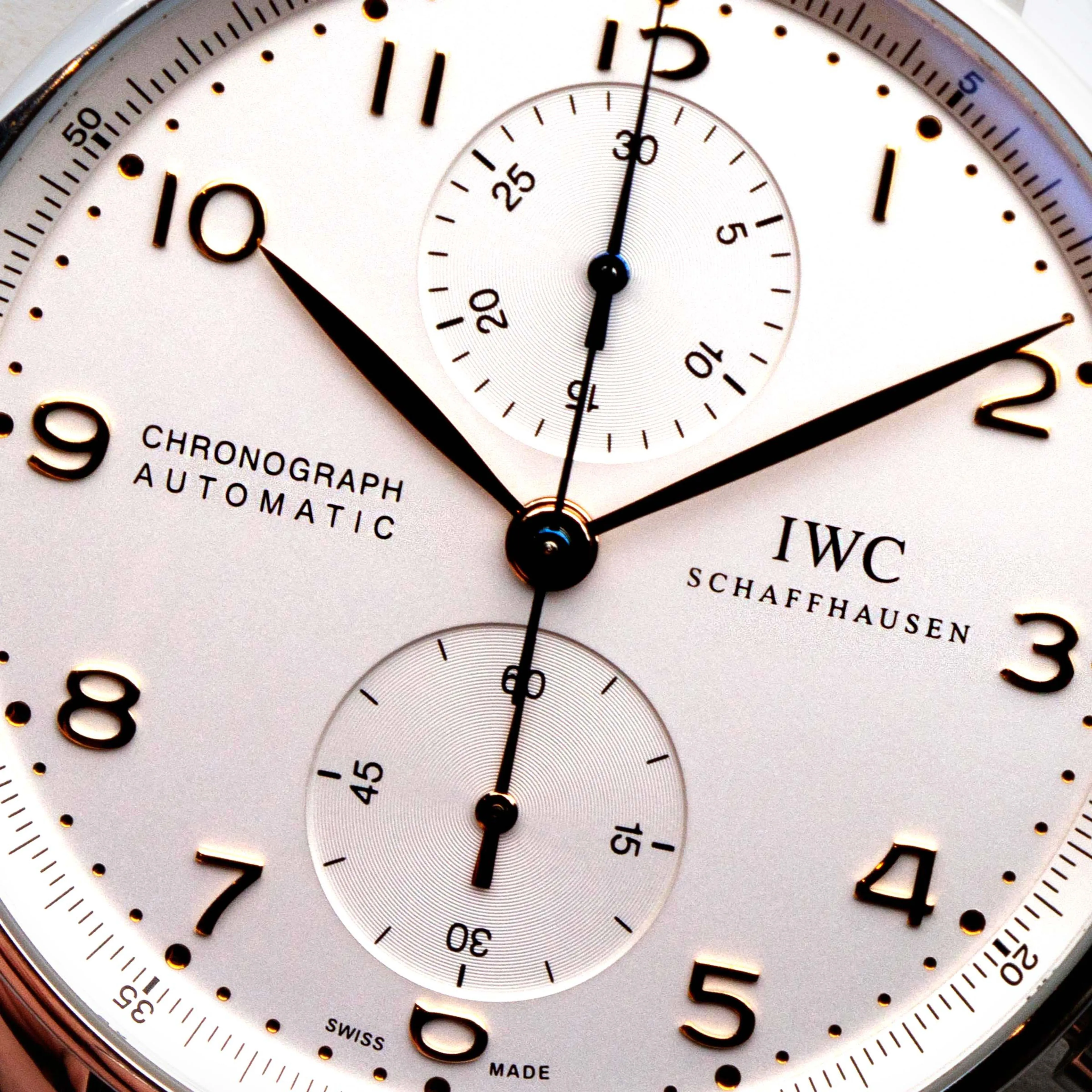 IWC Portugieser Chronograph 3714 41mm Stainless steel Silver 10