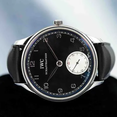 IWC Portugieser IW545404 44mm Stainless steel Black 9