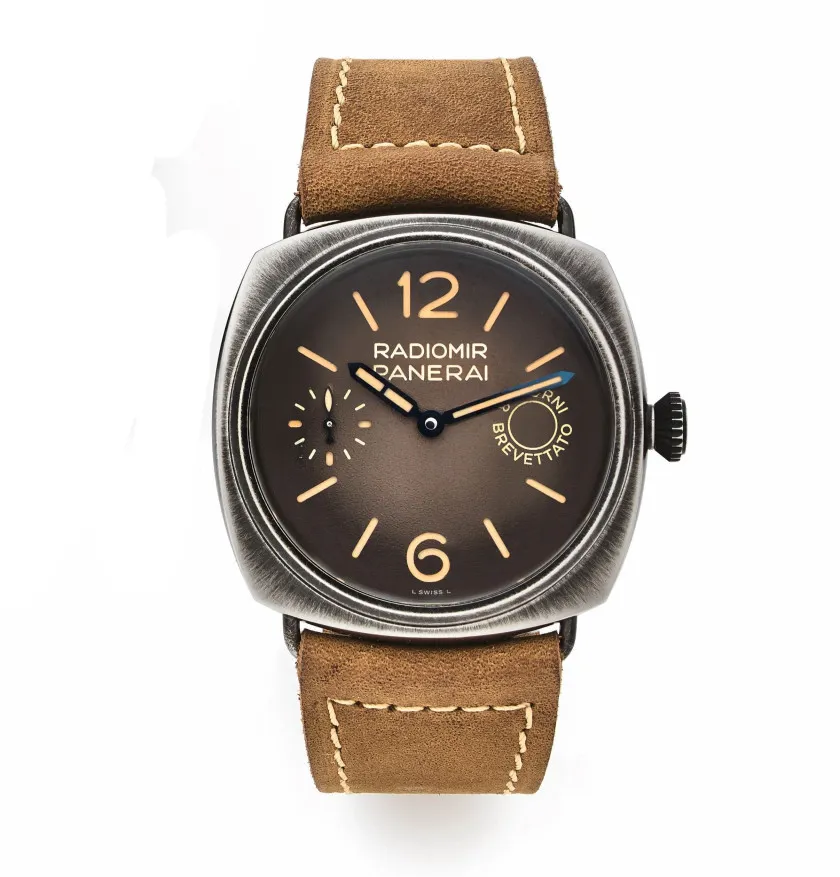 Panerai Radiomir PAM01347 45mm Stainless steel Brown