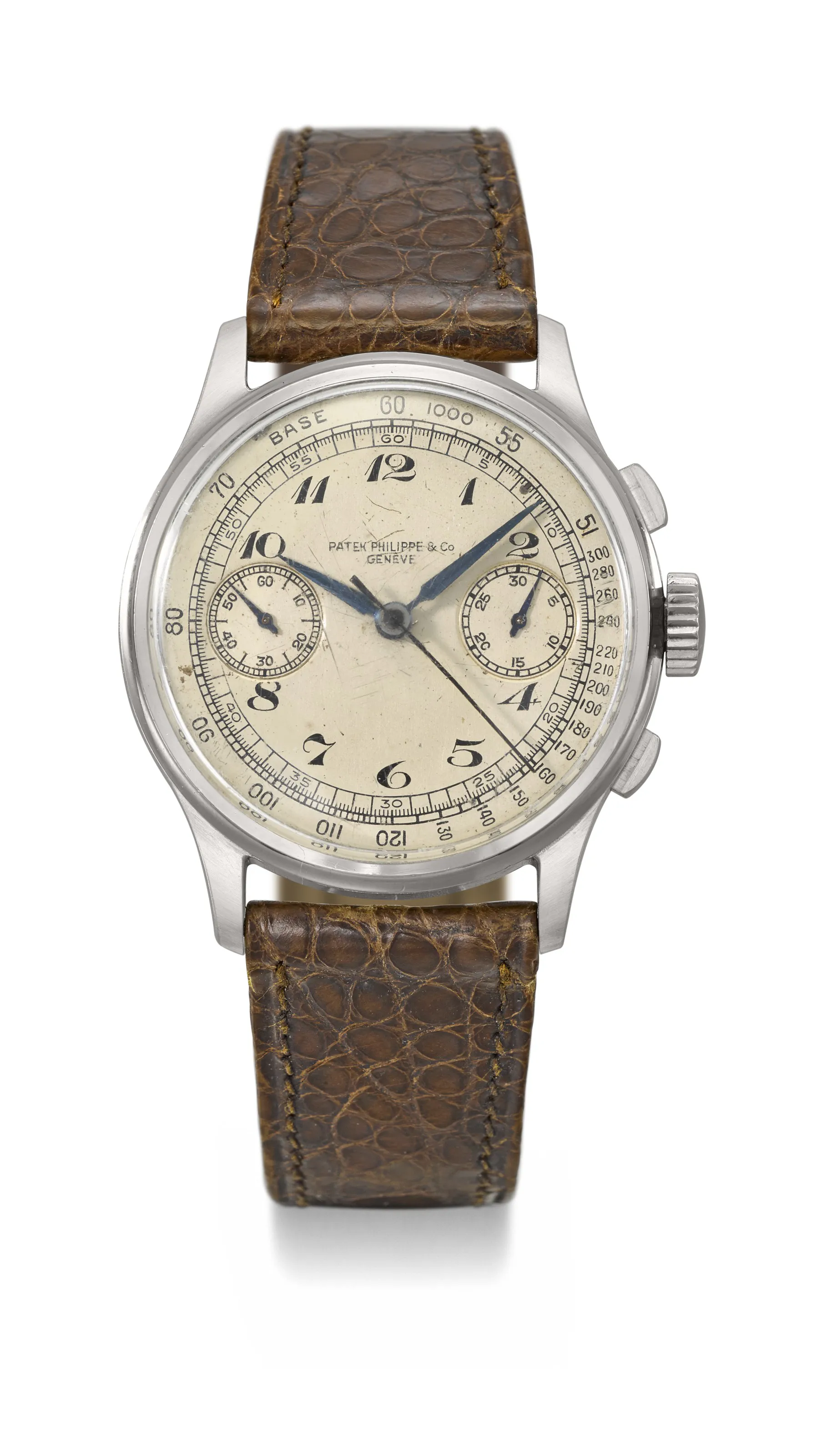 Patek Philippe 130 34mm Stainless steel Silvered