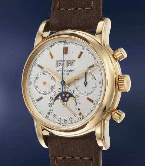 Patek Philippe 2499/100 37.5mm Yellow gold White