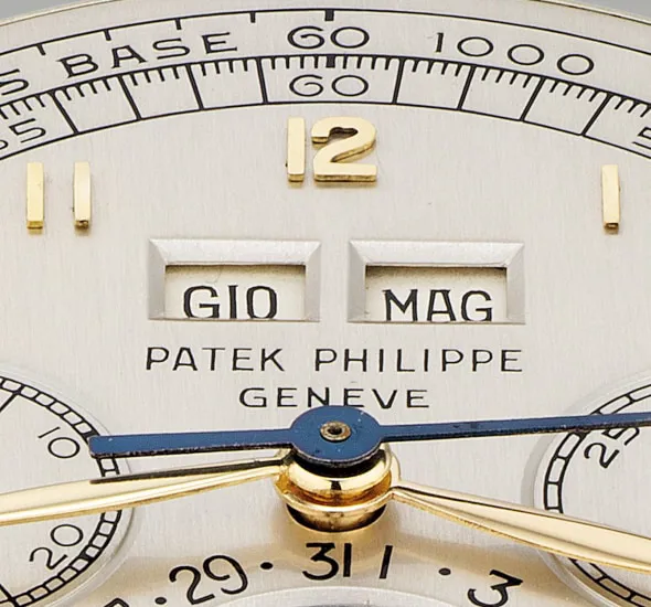 Patek Philippe Perpetual Calendar Chronograph 2499 37.5mm Yellow gold White 5