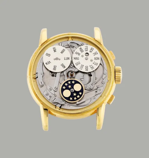 Patek Philippe Perpetual Calendar Chronograph 2499 37.5mm Yellow gold White 10