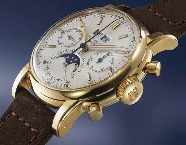 Patek Philippe 2499 37.5mm Yellow gold White 1