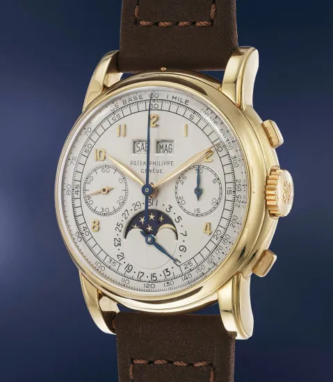 Patek Philippe 2499 37.5mm Yellow gold White