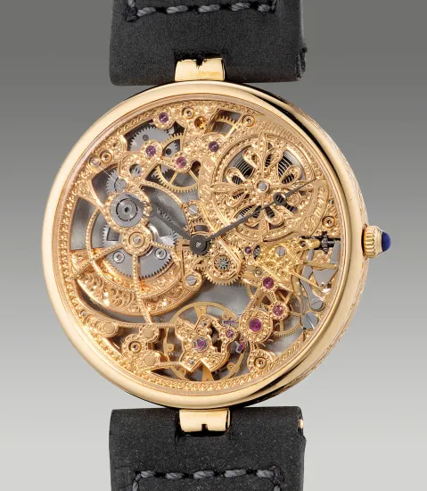 Patek Philippe Squelette 3878J-001 31mm Yellow gold Skeletonized