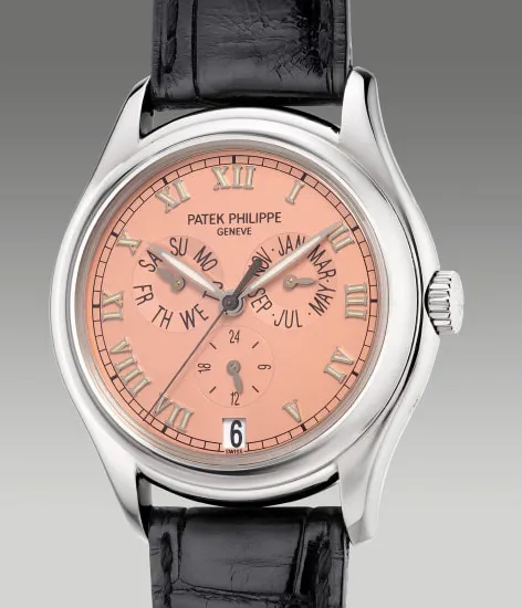 Patek Philippe 5035G 37mm White gold Salmon