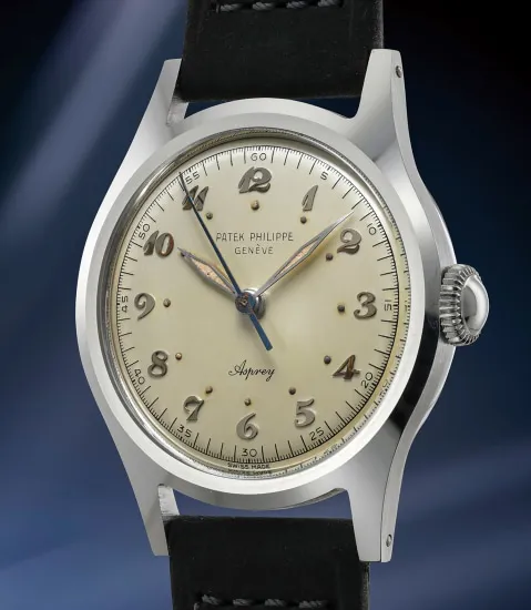 Patek Philippe 565 34.5mm Stainless steel Cream