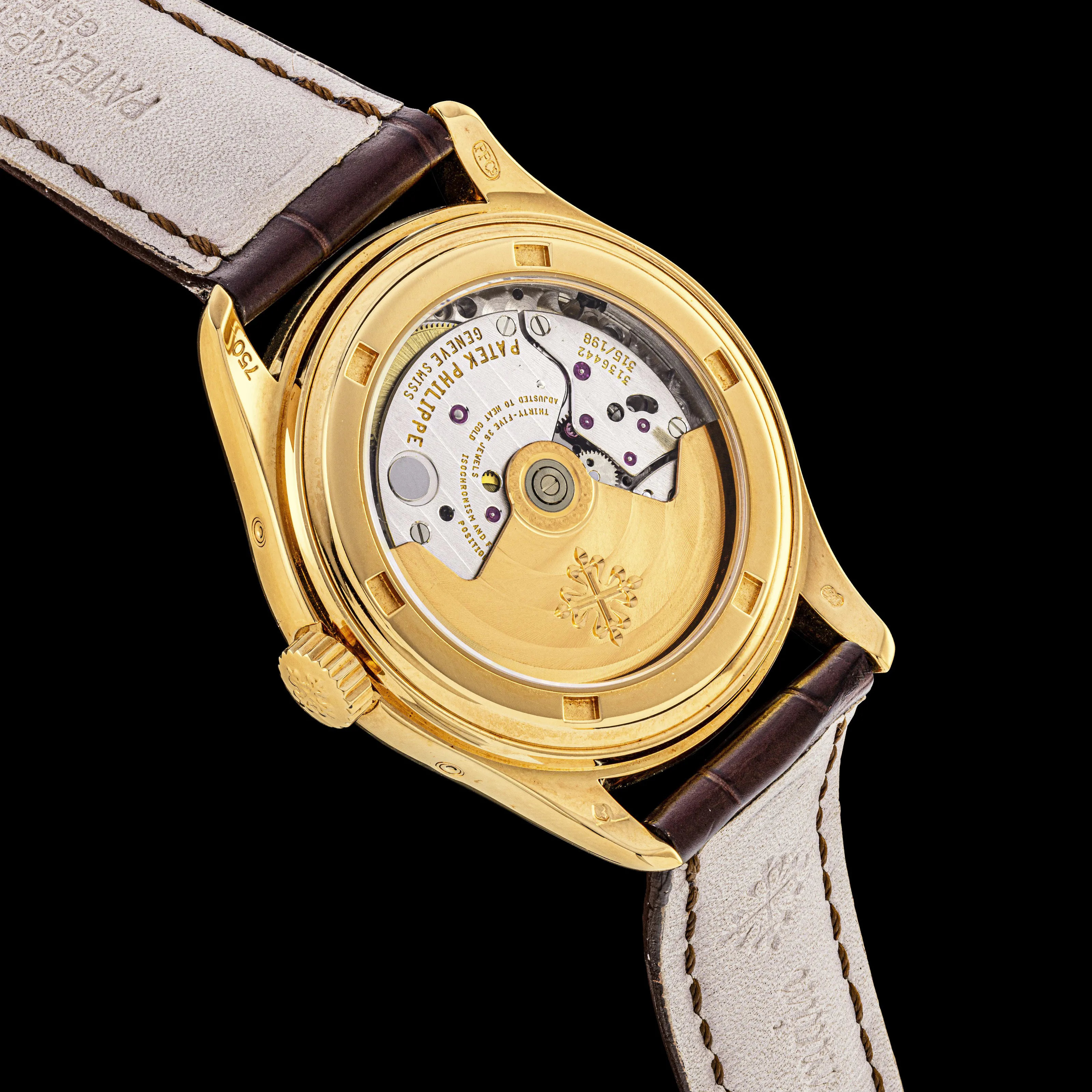 Patek Philippe Annual Calendar 5035 37mm Yellow gold White ceramic