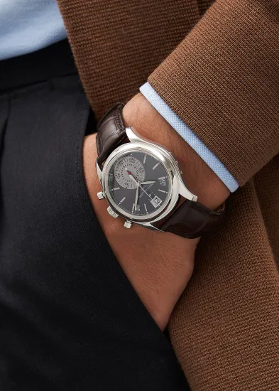 Patek Philippe Annual Calendar Chronograph 5960P 40mm Platinum Grey 5