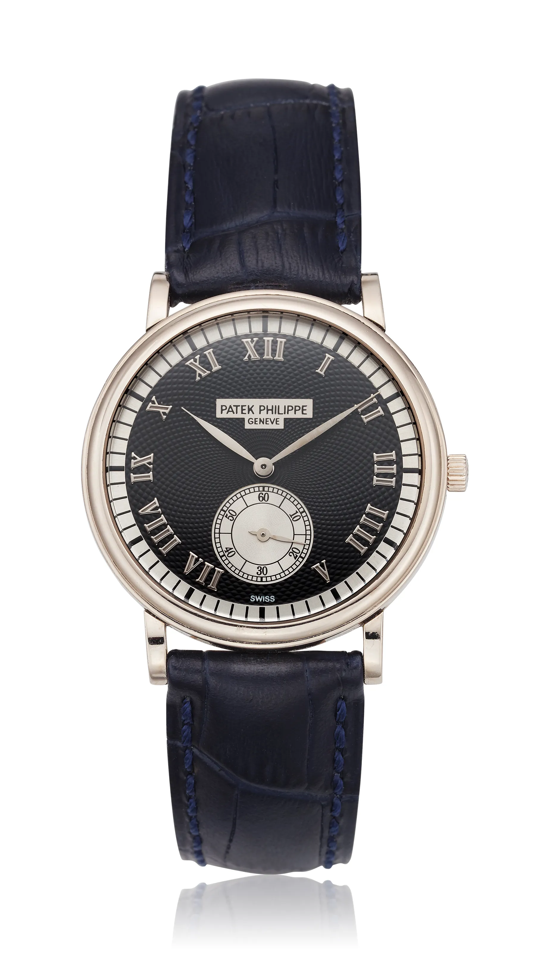 Patek Philippe Calatrava 5022 33mm White gold black guilloché