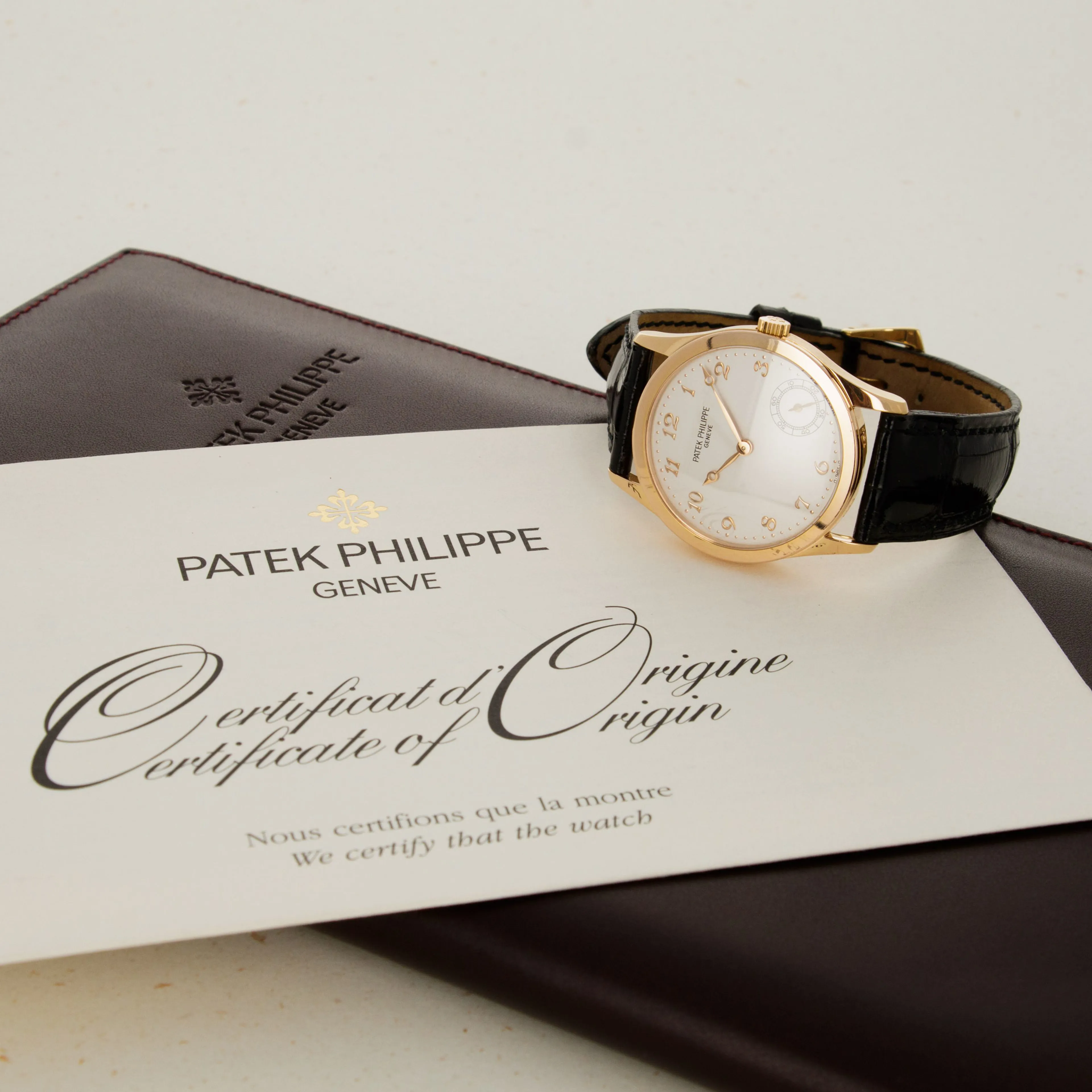 Patek Philippe Calatrava 5026R-001 33.5mm Rose gold Silver 14