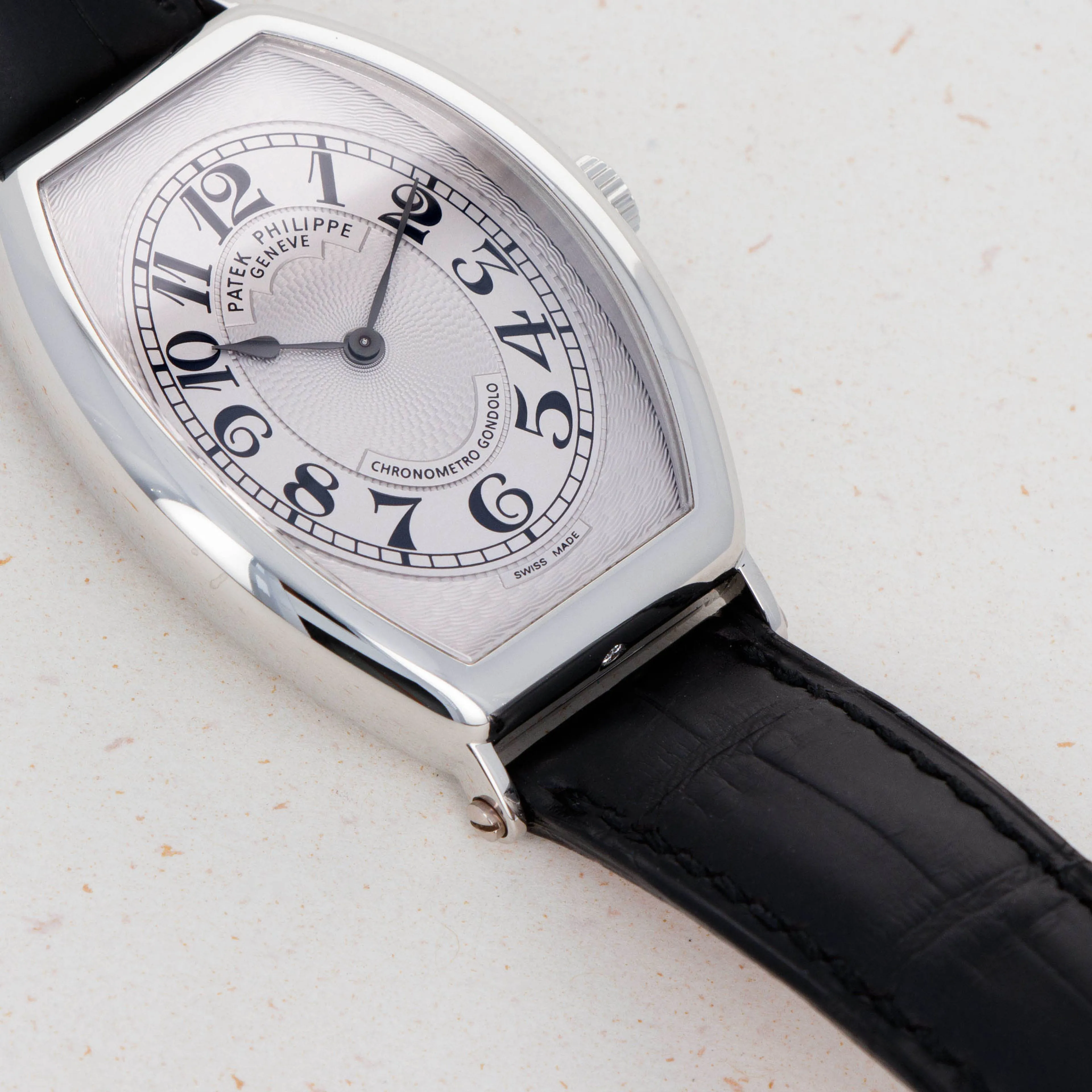 Patek Philippe Gondolo 5098P 32mm Platinum Silver 1