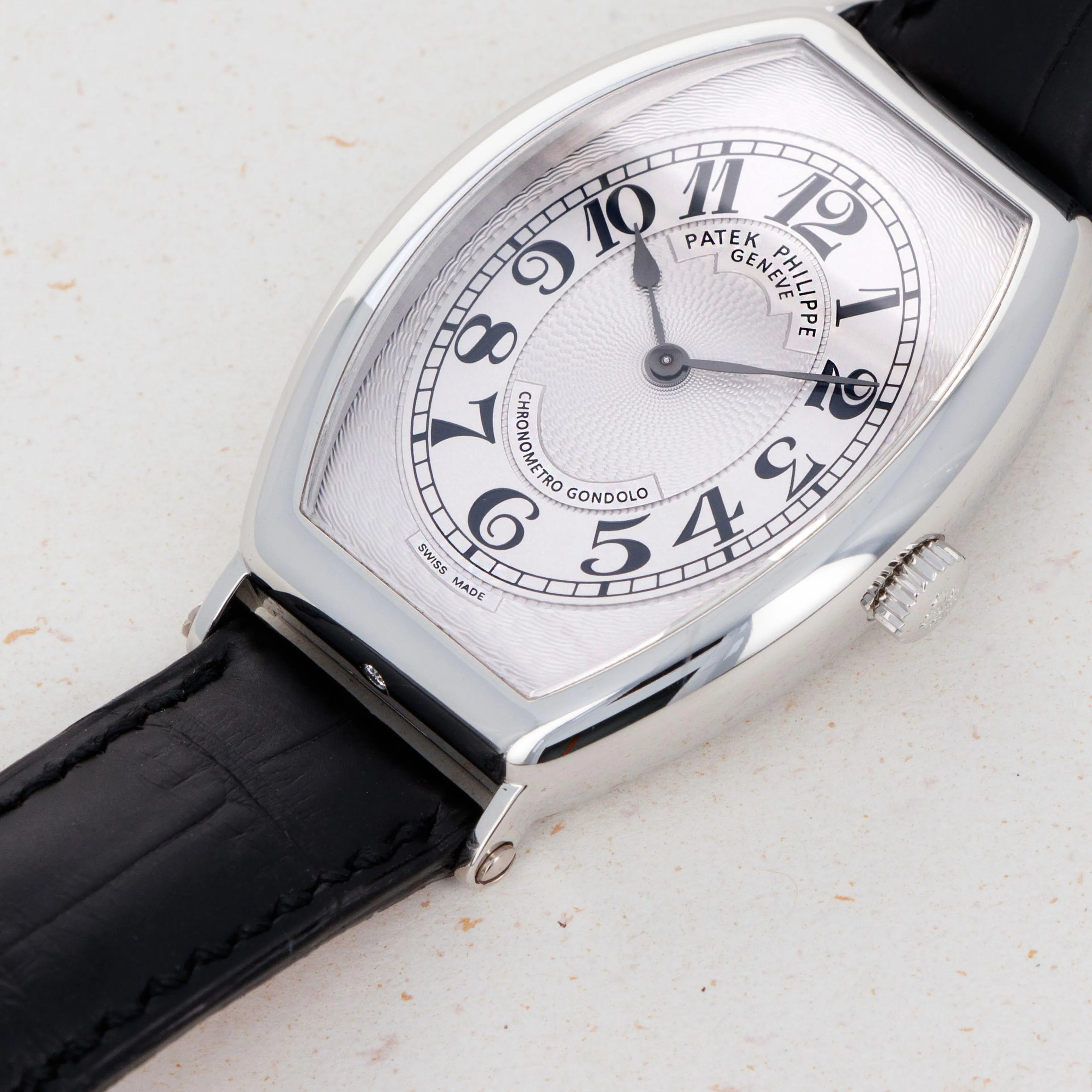 Patek Philippe Gondolo 5098P 32mm Platinum Silver 2