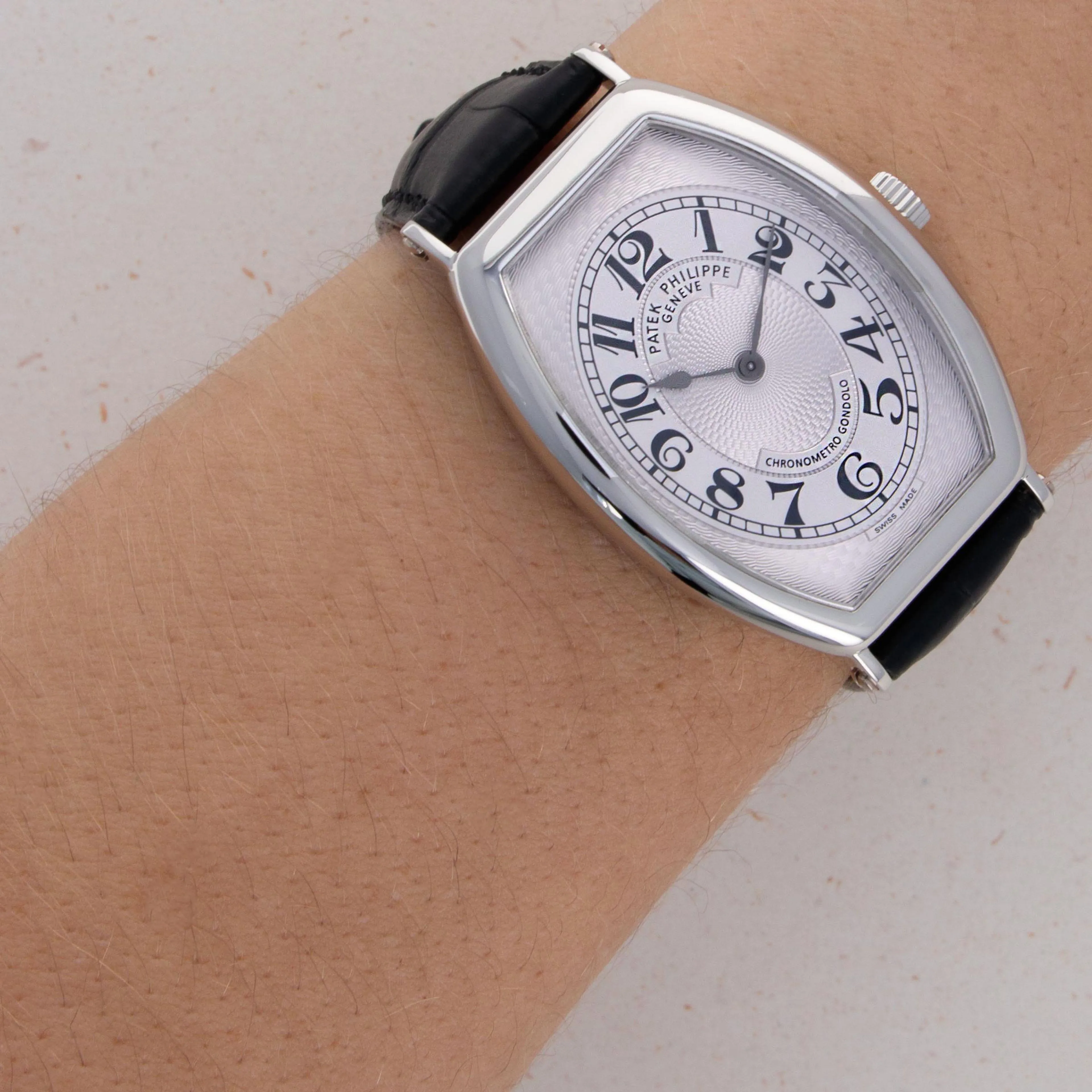 Patek Philippe Gondolo 5098P 32mm Platinum Silver 16