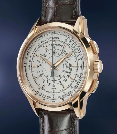 Patek Philippe Multi-Scale Chronograph 5975R 40mm Rose gold Multi-scale