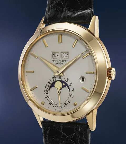 Patek Philippe Grand Complications 3450 37.5mm Yellow gold Cream