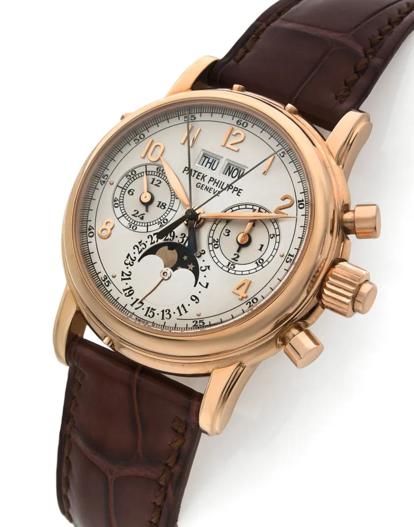 Patek Philippe Perpetual Calendar Split-Seconds Chronograph 5004R-014 37mm Rose gold Silver 1