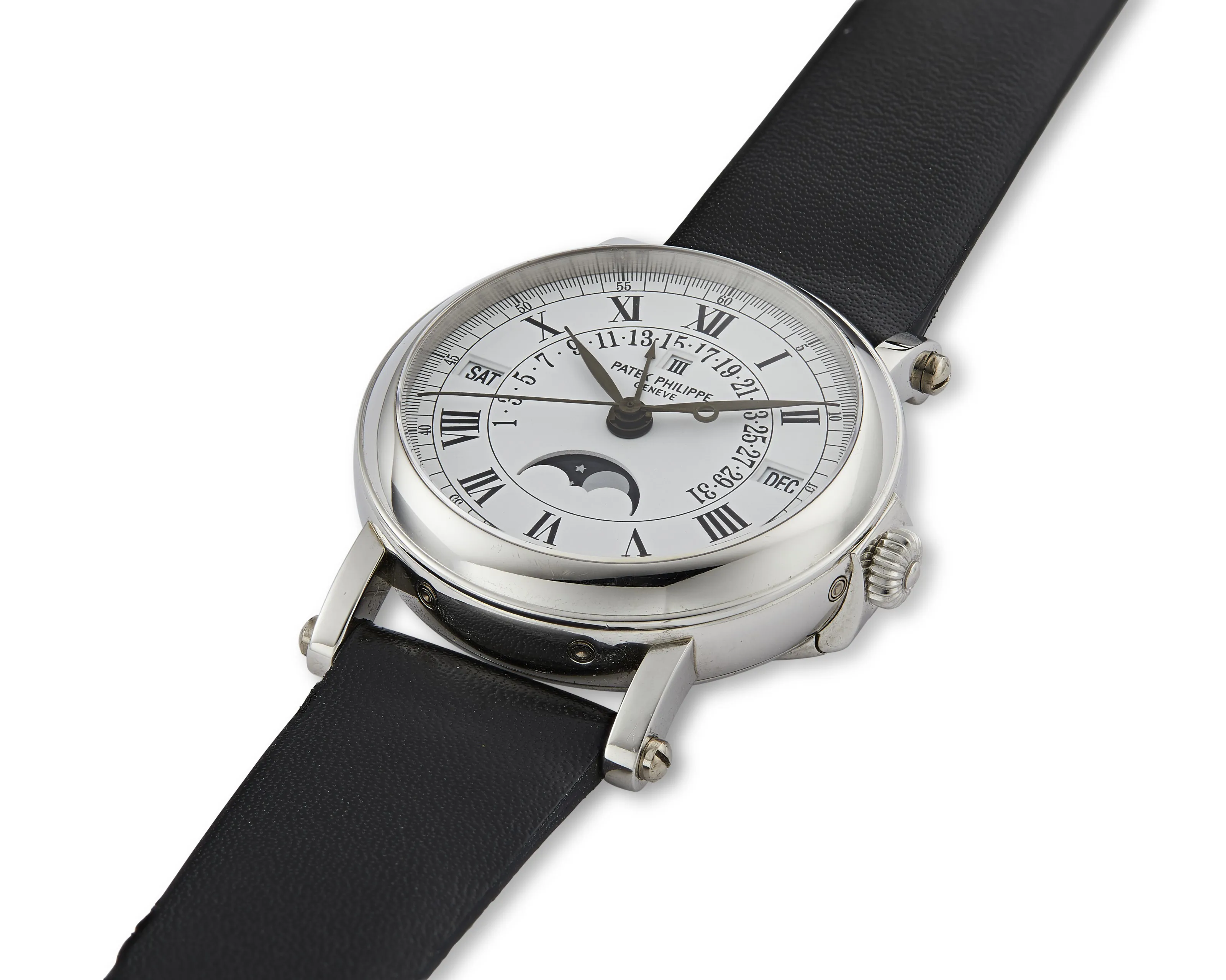 Patek Philippe Perpetual Calendar 5059P 36mm Platinum White 1