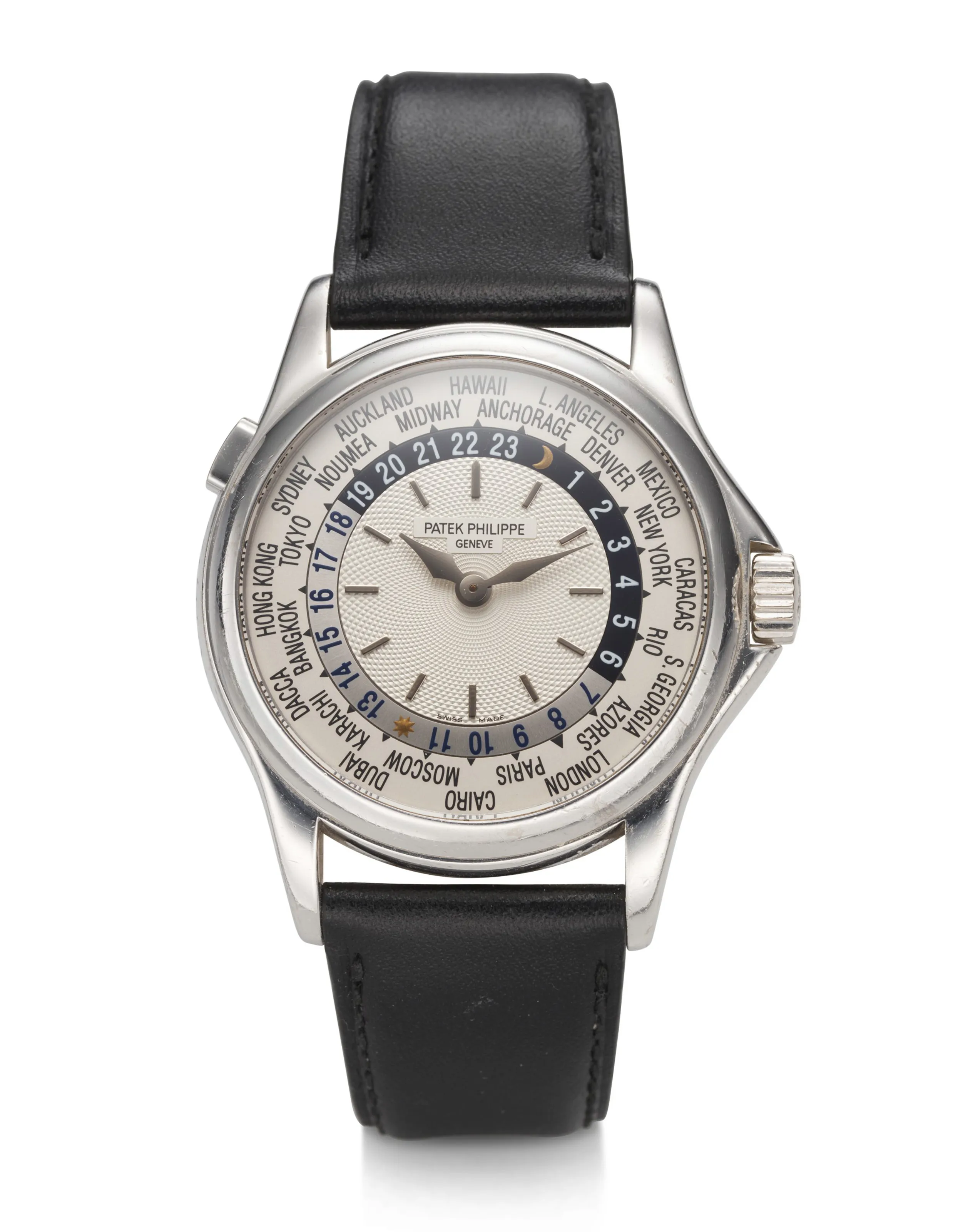 Patek Philippe World Time 5110G 37mm White gold White